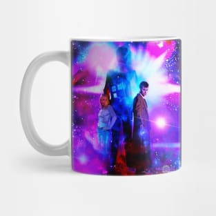 Time and space 10th Doctor and Rose Mug